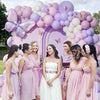 Butterfly Balloon Garland Arch Kit in Soft Pastel Colors