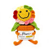 Handmade Crochet Tulip & Sunflower Potted Plant Set
