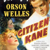 A vintage cinema art canvas poster featuring the title Its Terrific! and the name Orson Welles, with images of Citizen Kane a