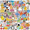 A collection of assorted animal stickers featuring various creatures and characters for kids and teens