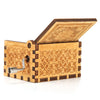 Retro Hand-Cranked Wooden Music Box