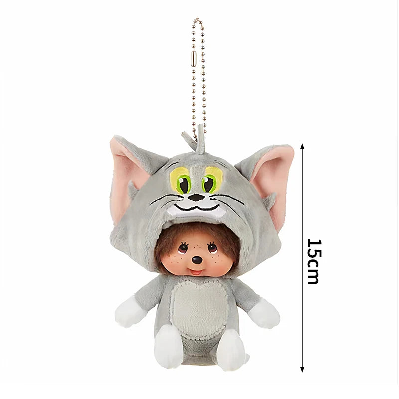 Monchhichi Plush Keychain Bag Charm