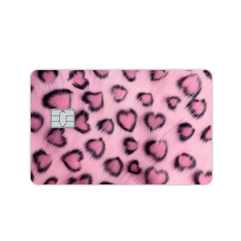 Leopard Print Card Skin for Credit and Debit Cards