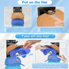 Wall-Mounted Hat Organizer Rack for 9 Caps