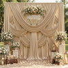 Silky Polyester Backdrop Drapes for Weddings & Events