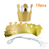 Happy Birthday Paper Party Hats – Prince & Princess Crowns for Kids and Adults