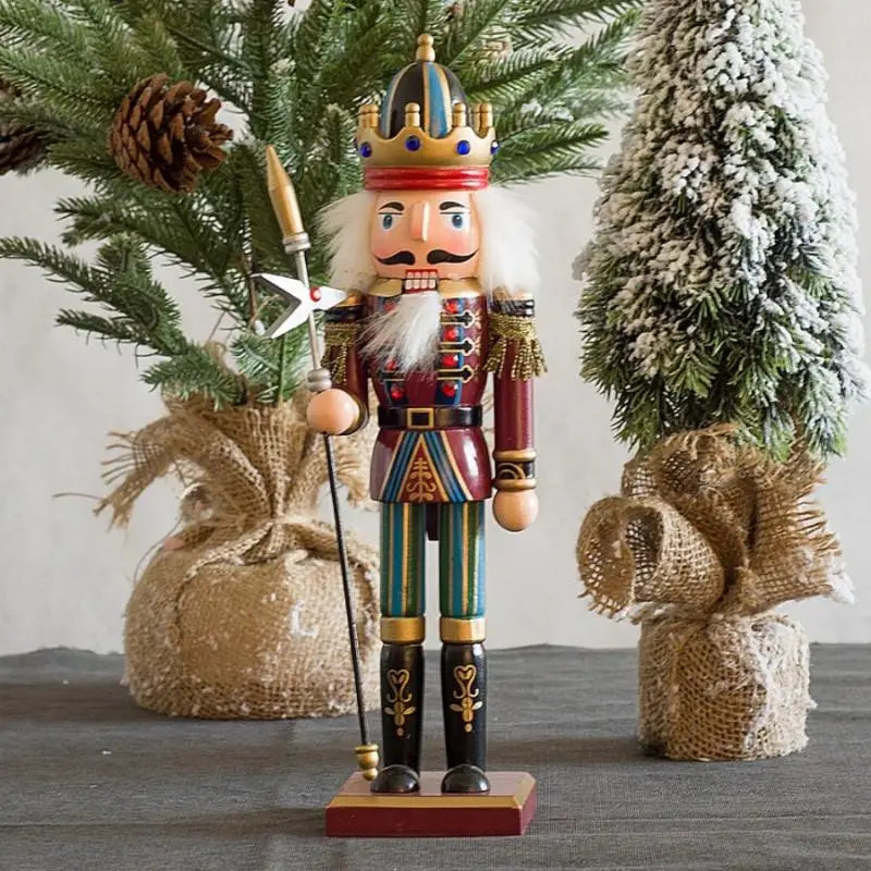 Handcrafted Wooden Nutcracker Soldier Christmas Decoration