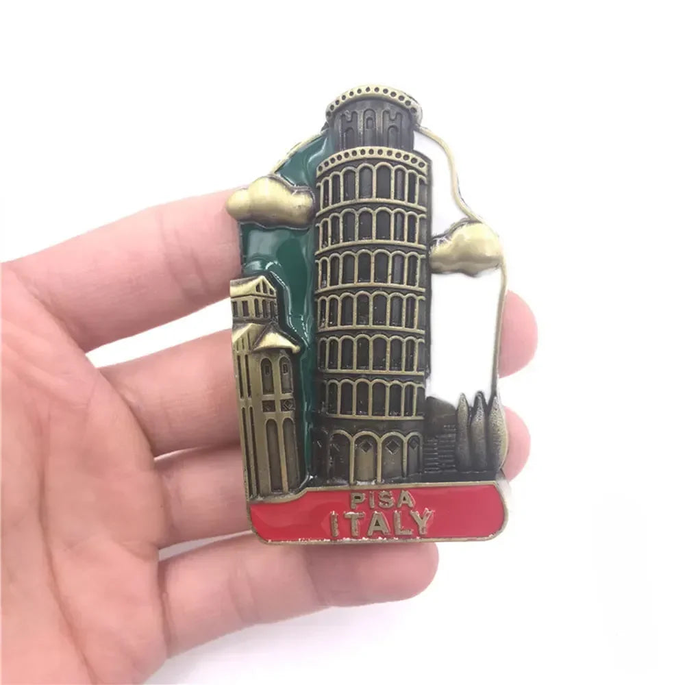 Travel Souvenir Fridge Magnets Set
