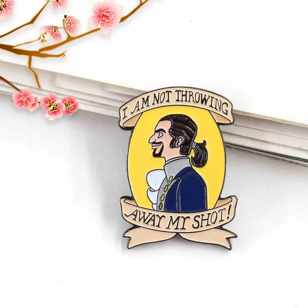 Broadway Musical Enamel Pin Brooch