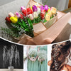 Acrylic Crystal Water Droplet Hairpins for Weddings & Events