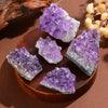 Natural Amethyst Geode Cluster for Healing and Meditation
