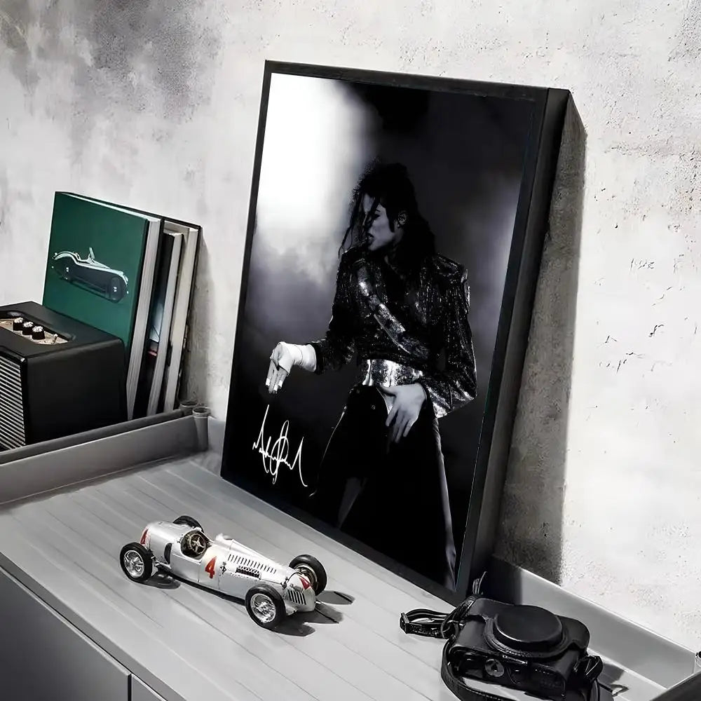 Michael Jackson Iconic Poster Wall Decal – HD Self-Adhesive Art