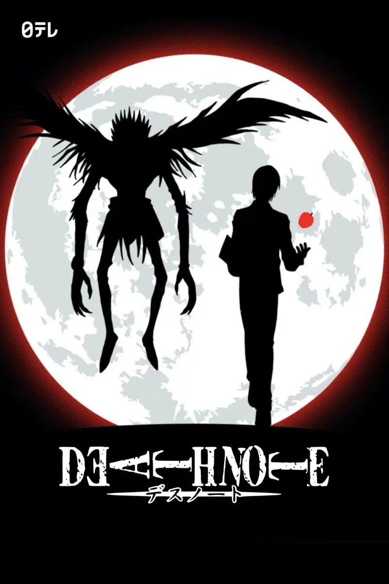 Death Note Anime Canvas Wall Art - Yagami Light Poster