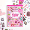 A pink sticker book featuring 1200+ Y2K and pink decorative stickers for crafting and journaling.