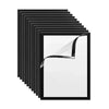 A stack of black magnetic display frames for diamond art and photos, shown in a vertical arrangement.