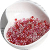 Silver Rice Glass Beads for Jewelry Making