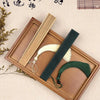 Classic Bamboo Folding Fan with Tassel
