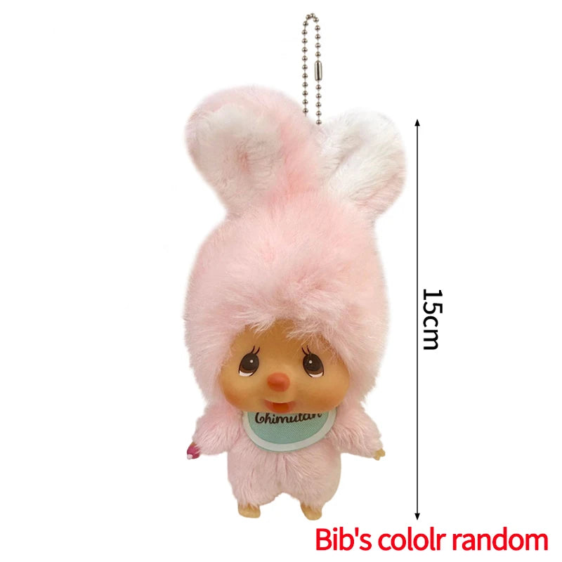 Monchhichi Plush Keychain Bag Charm
