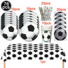 Soccer Party Disposable Tableware Set