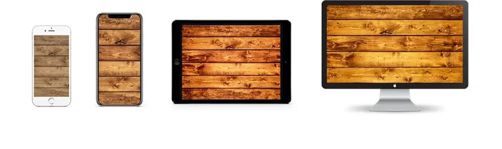 A set of custom vinyl photo backdrops featuring wood grain textures in various sizes and orientations.