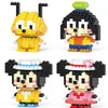 A set of Animal Micro Building Blocks featuring collectible models of characters like Sonic and other animals.