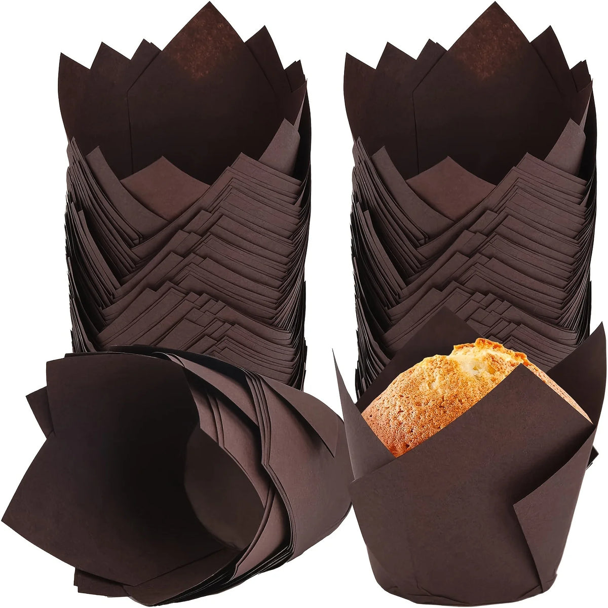 Tulip Cupcake Liners for Baking & Parties