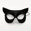 A black elegant lace half-face mask for masquerade or cosplay