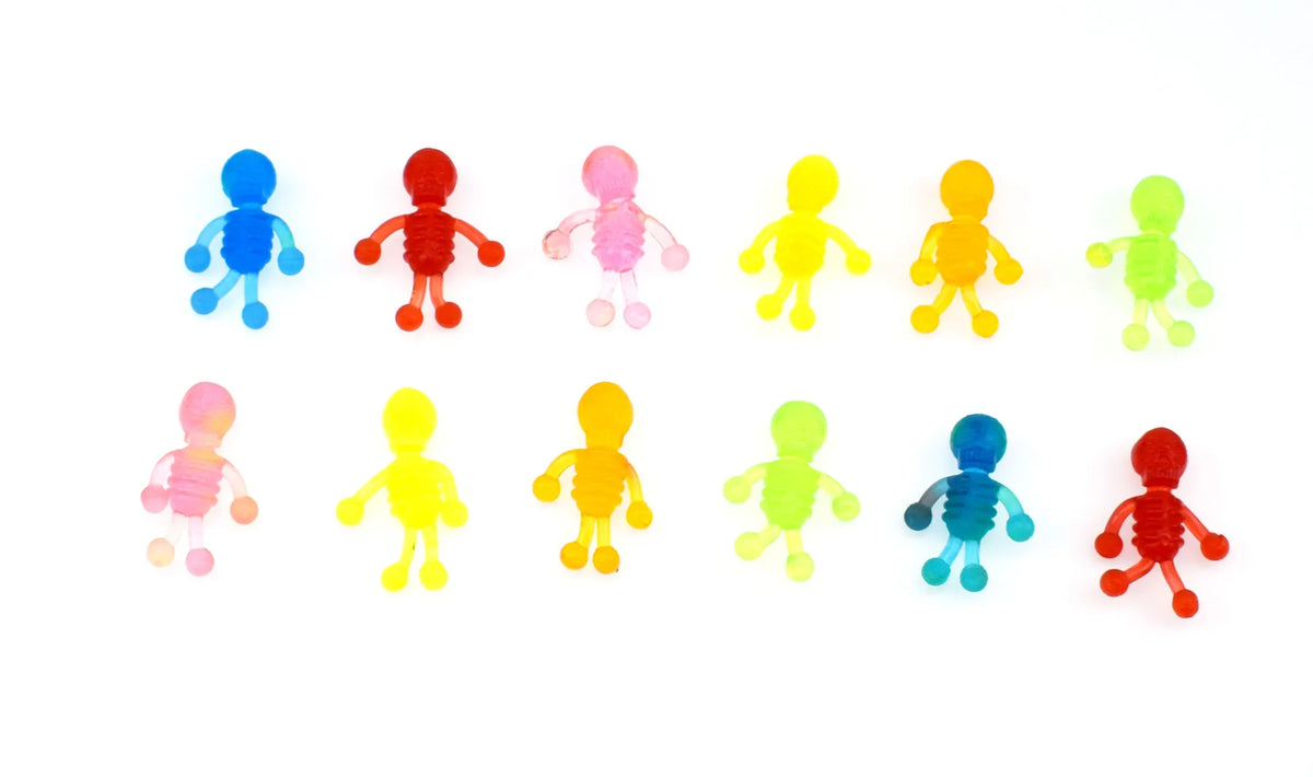 Mini Skeleton Zombie Figurines - Fun Halloween Party Favors
