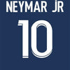 Wall art featuring the name and number 10 of Neymar Jr.