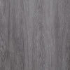 A close-up texture of dark gray wood grain wall tiles with vertical lines.