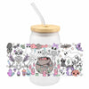 Halloween Spooky UV DTF Cup Wraps – 3D Cartoon Stickers