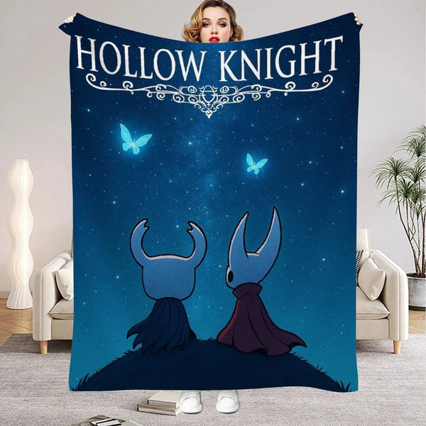 Hollow Knight Flannel Throw Blanket