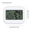 A white LED digital thermometer displays a temperature of 24.2 degrees Celsius.