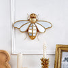 Golden Bee Wall Art – Resin Decorative Hanging