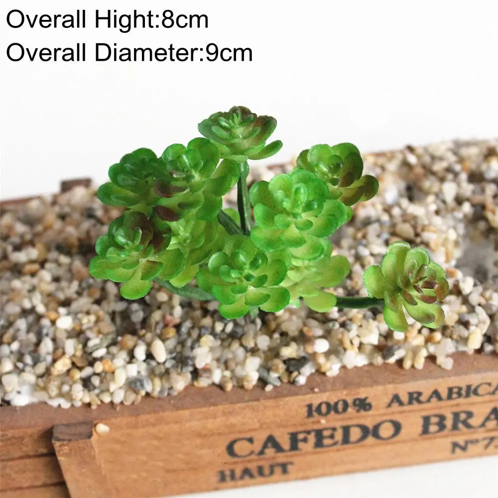 Artificial Succulent Bonsai for Desk & Home Decor