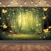Enchanted Forest Birthday Party Photography Backdrop