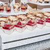 Clear Plastic Mini Dessert Cups with Spoons – Square Parfait & Appetizer Bowls for Parties