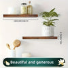 Classic Solid Wood Wall-Mounted Shelf