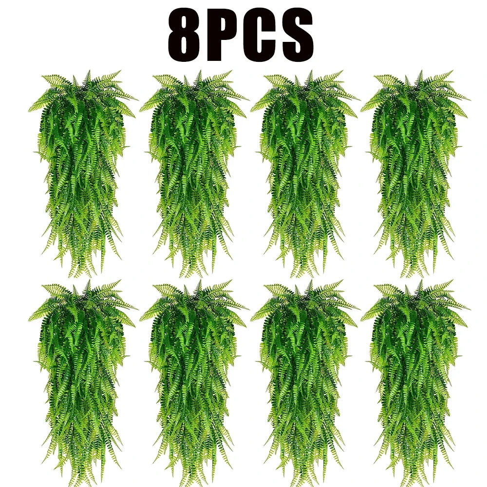 Artificial Fern Hanging Vines for Home Decor