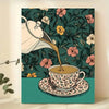 Tea Lovers Canvas Wall Art – Modern Kitchen Decor