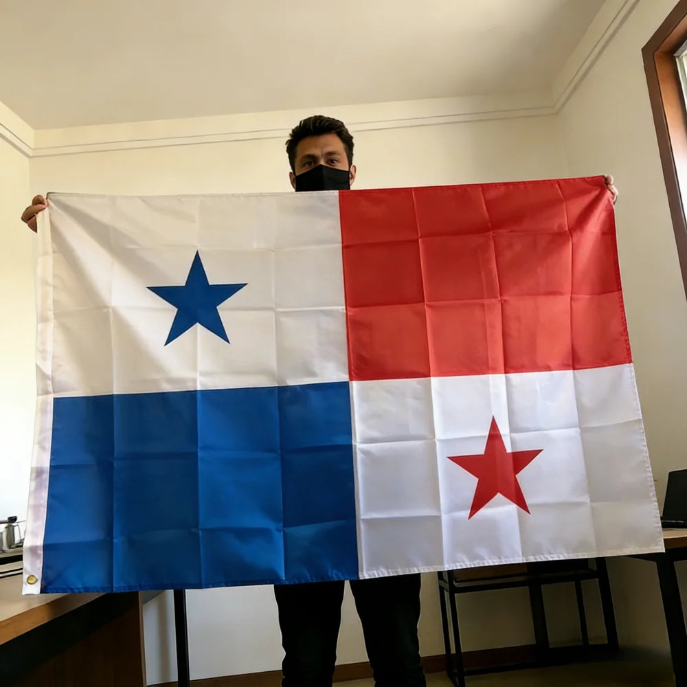 Panama National Flag 150x90cm – Durable Indoor & Outdoor Display
