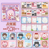 A set of 30 handmade cartoon mini bean die cut stickers featuring various characters and designs.