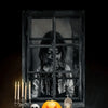 Scary Halloween Window Cover Set with Blood-Themed Design