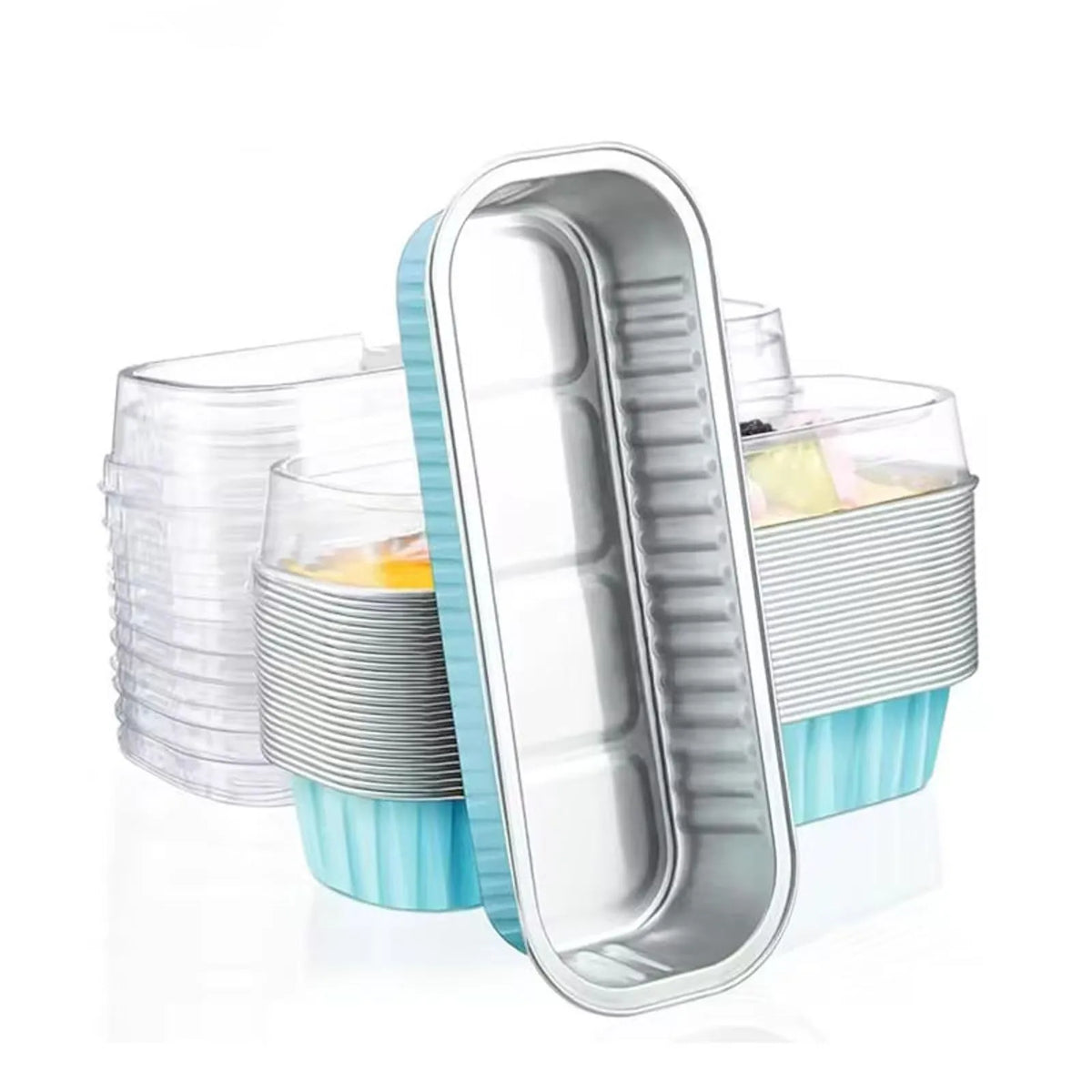 Disposable Aluminum Foil Baking Trays with Lids