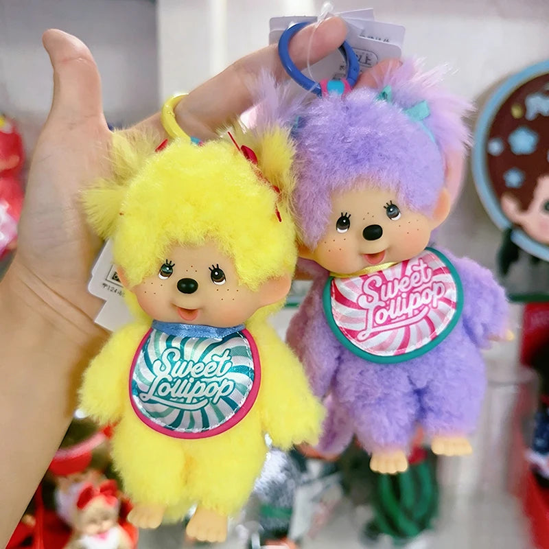Monchhichi Plush Keychain Bag Charm