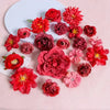 Mixed Silk Rose Artificial Flowers for Home & Wedding Decor