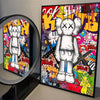 Graffiti Teddy Bear Art Print – Edgy Wall Decor