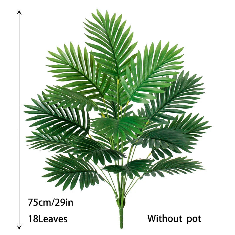 Lifelike Monstera Artificial Palm Tree for Home and Office Decor
