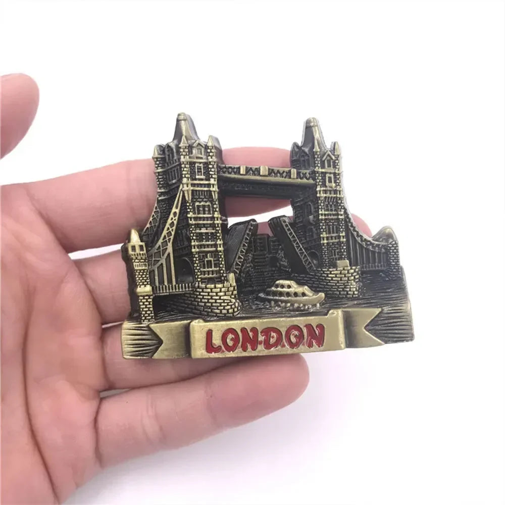 Travel Souvenir Fridge Magnets Set