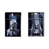 Scary Halloween Window Cover Set with Blood-Themed Design